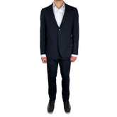 Aquascutum Blue Wool Men's Suit -   -  Aquascutum.